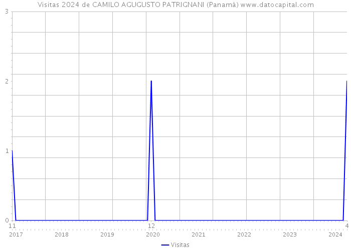 Visitas 2024 de CAMILO AGUGUSTO PATRIGNANI (Panamá) 