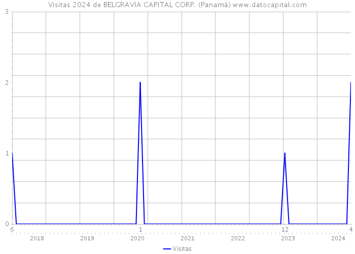Visitas 2024 de BELGRAVIA CAPITAL CORP. (Panamá) 