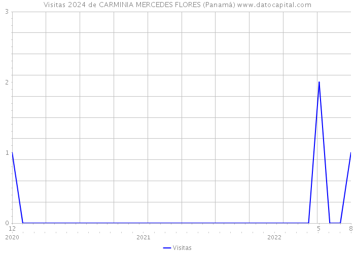 Visitas 2024 de CARMINIA MERCEDES FLORES (Panamá) 