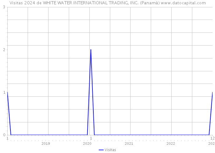 Visitas 2024 de WHITE WATER INTERNATIONAL TRADING, INC. (Panamá) 