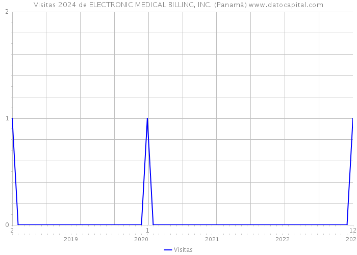 Visitas 2024 de ELECTRONIC MEDICAL BILLING, INC. (Panamá) 