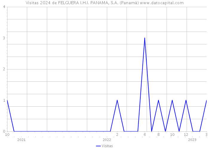 Visitas 2024 de FELGUERA I.H.I. PANAMA, S.A. (Panamá) 