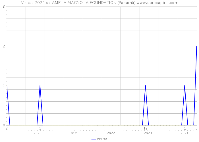 Visitas 2024 de AMELIA MAGNOLIA FOUNDATION (Panamá) 
