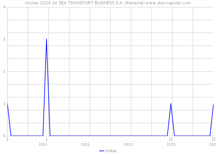 Visitas 2024 de SEA TRANSPORT BUSINESS S.A. (Panamá) 
