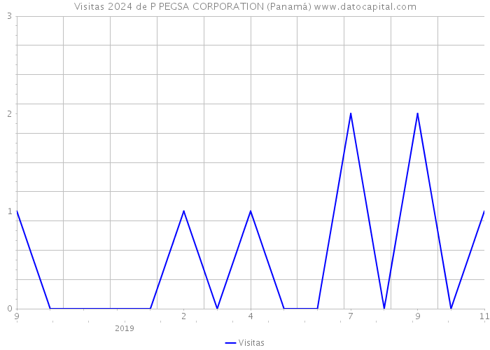 Visitas 2024 de P PEGSA CORPORATION (Panamá) 