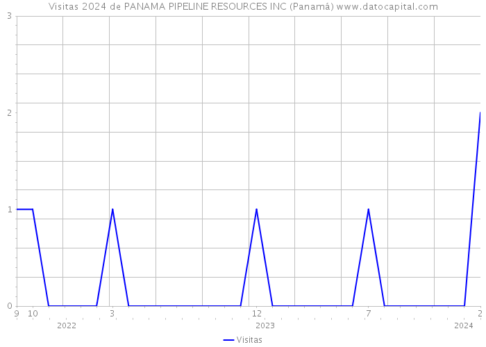 Visitas 2024 de PANAMA PIPELINE RESOURCES INC (Panamá) 