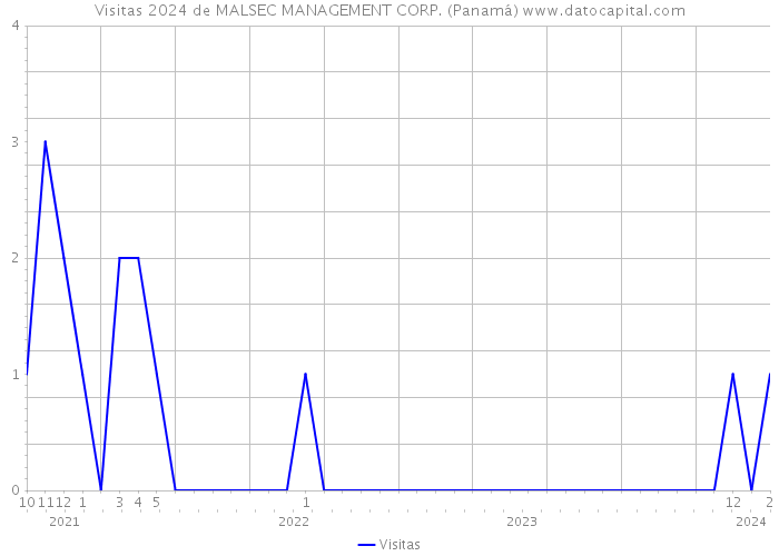 Visitas 2024 de MALSEC MANAGEMENT CORP. (Panamá) 