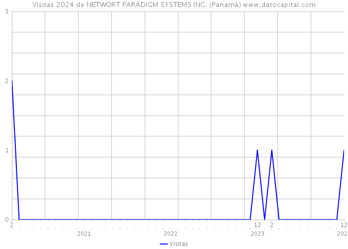Visitas 2024 de NETWORT PARADIGM SYSTEMS INC. (Panamá) 