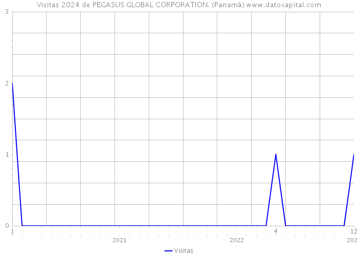 Visitas 2024 de PEGASUS GLOBAL CORPORATION. (Panamá) 