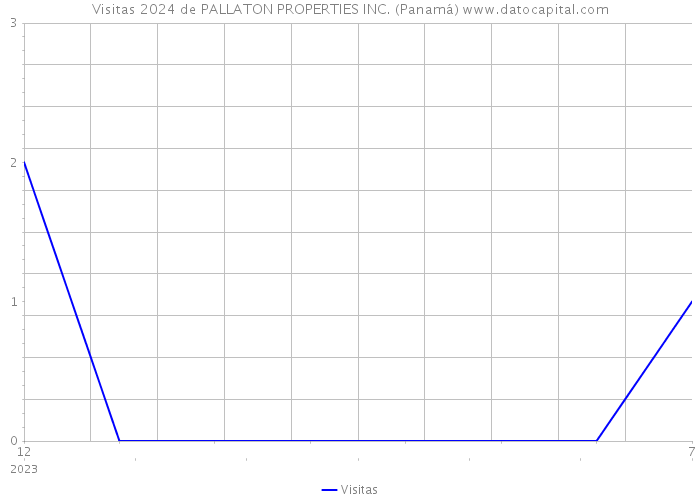 Visitas 2024 de PALLATON PROPERTIES INC. (Panamá) 