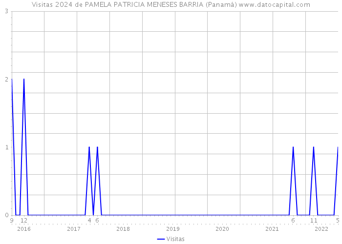 Visitas 2024 de PAMELA PATRICIA MENESES BARRIA (Panamá) 