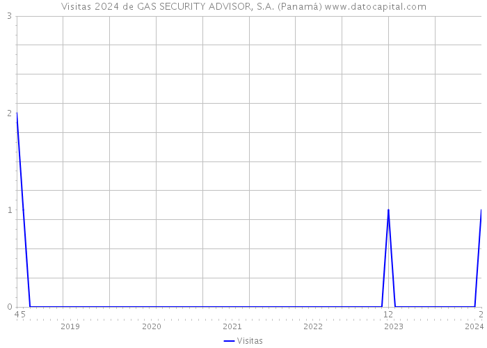 Visitas 2024 de GAS SECURITY ADVISOR, S.A. (Panamá) 