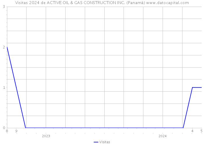 Visitas 2024 de ACTIVE OIL & GAS CONSTRUCTION INC. (Panamá) 