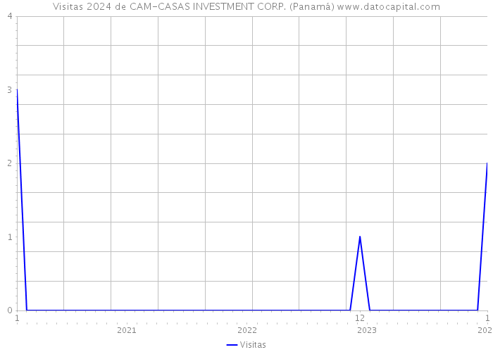 Visitas 2024 de CAM-CASAS INVESTMENT CORP. (Panamá) 