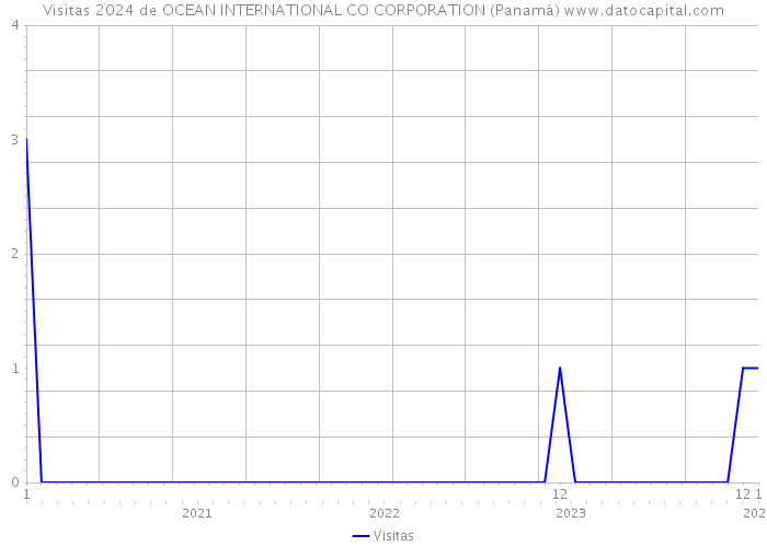 Visitas 2024 de OCEAN INTERNATIONAL CO CORPORATION (Panamá) 