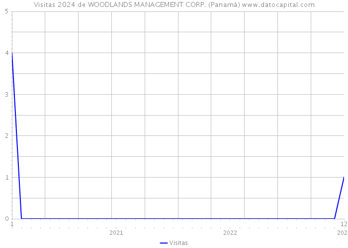 Visitas 2024 de WOODLANDS MANAGEMENT CORP. (Panamá) 