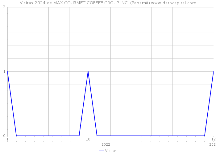Visitas 2024 de MAX GOURMET COFFEE GROUP INC. (Panamá) 