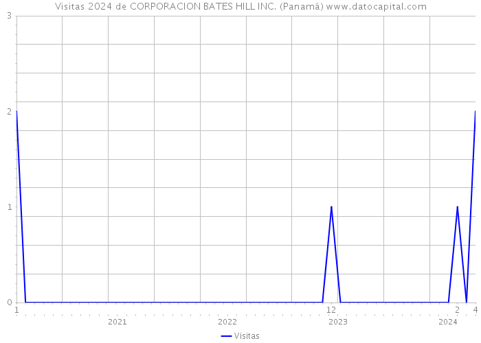 Visitas 2024 de CORPORACION BATES HILL INC. (Panamá) 