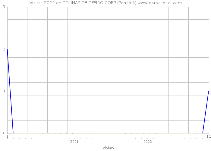 Visitas 2024 de COLINAS DE CEFIRO CORP (Panamá) 