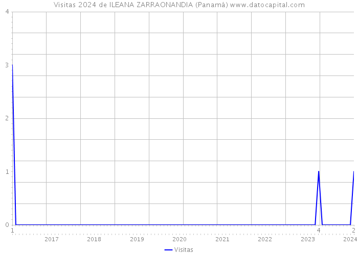 Visitas 2024 de ILEANA ZARRAONANDIA (Panamá) 