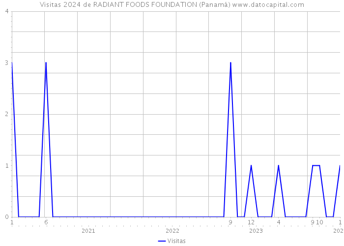 Visitas 2024 de RADIANT FOODS FOUNDATION (Panamá) 