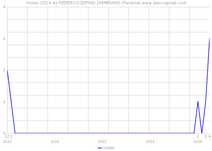 Visitas 2024 de FEDEIRCO ESPINO ZAMBRANO (Panamá) 