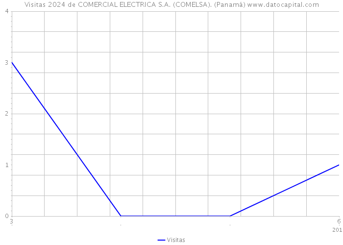 Visitas 2024 de COMERCIAL ELECTRICA S.A. (COMELSA). (Panamá) 