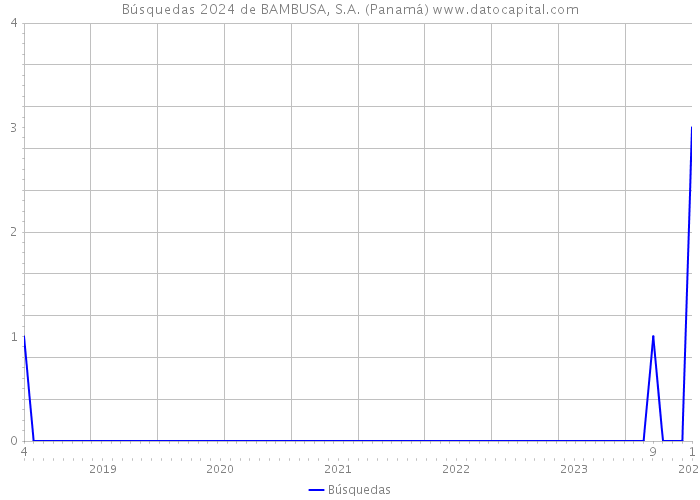 Búsquedas 2024 de BAMBUSA, S.A. (Panamá) 
