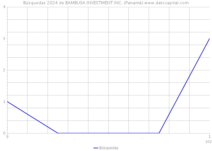 Búsquedas 2024 de BAMBUSA INVESTMENT INC. (Panamá) 